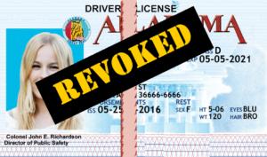 AL License Revoked DUI